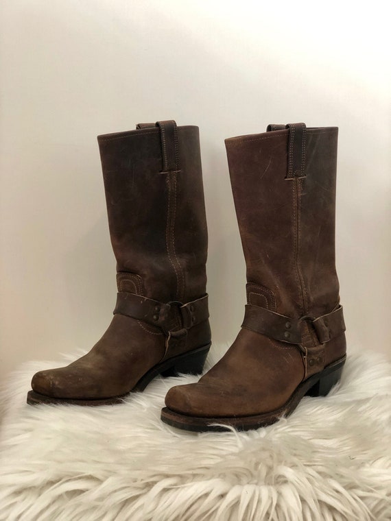 Frye Boots, Women's Size 8, Vintage Frye Harness B