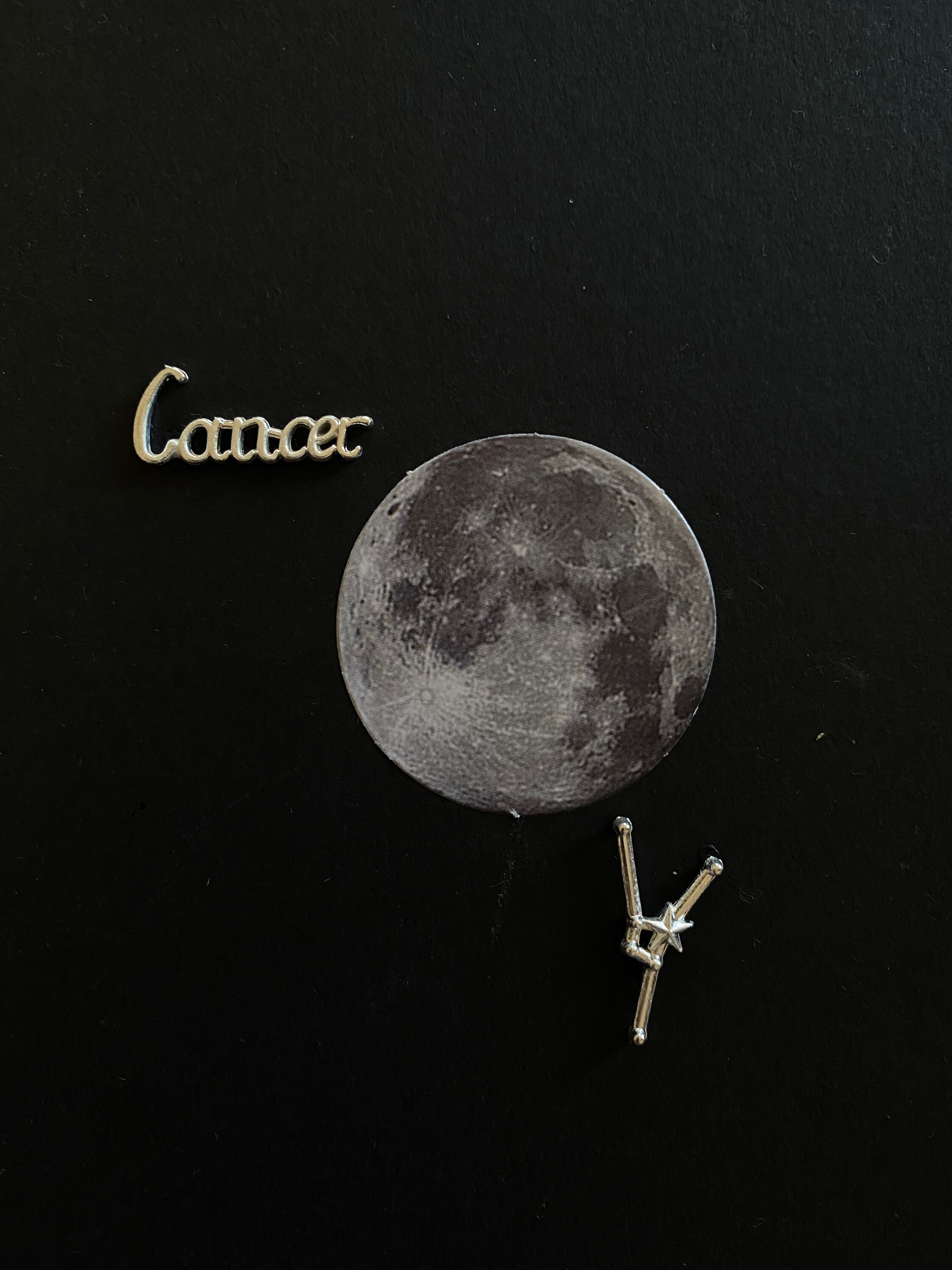 Cancer Moonstone Necklace Curated Sun Sign Set from Luna Etsy