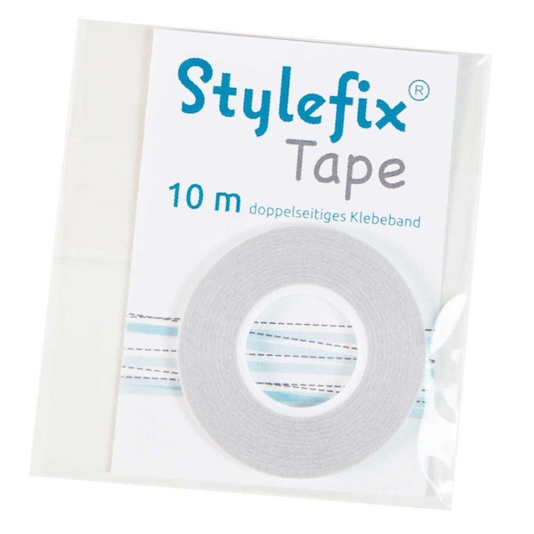 Stylefix, double-sided adhesive tape, color mix, 4 mm x 10 meters, (0,39 Euro per meter)