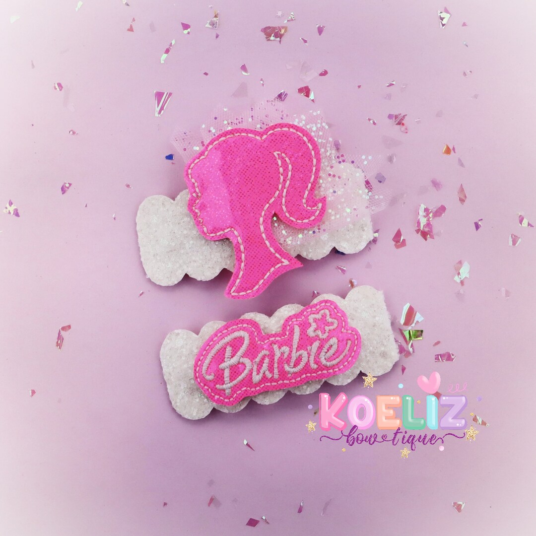 Barbie Doll Hair Accessories for Girls and Toddlers Hair Clips - Etsy