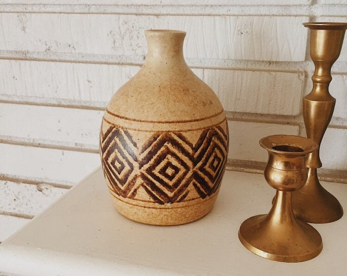Featured listing image: Speckled Ceramic Bud Vase