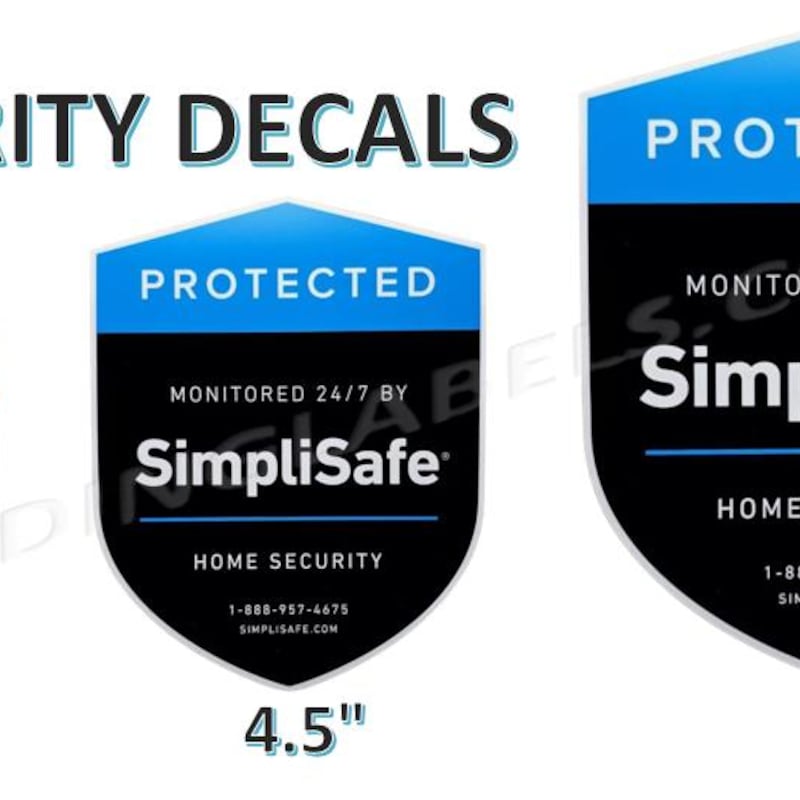 Security Stickers - Etsy