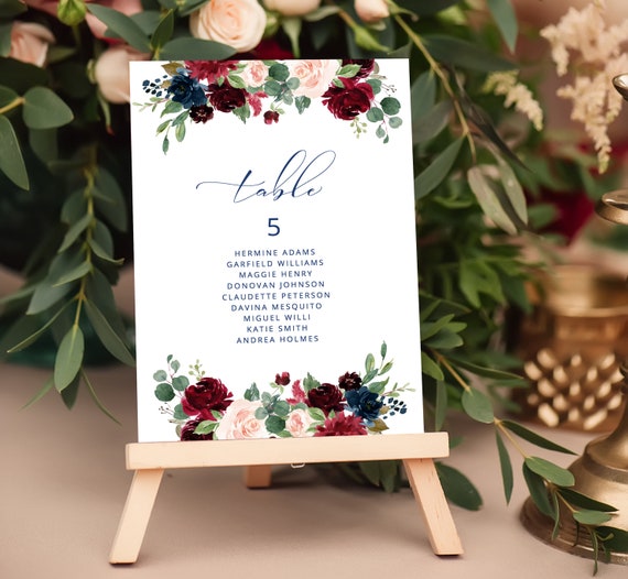 Wedding Table Seating Chart App