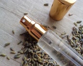 Specialty Blended Bulgarian Lavender Hydrosol - 15ml Glass Purse Bottle - Atomizer - Natural Cooling Spritz - Pore Refining Toner