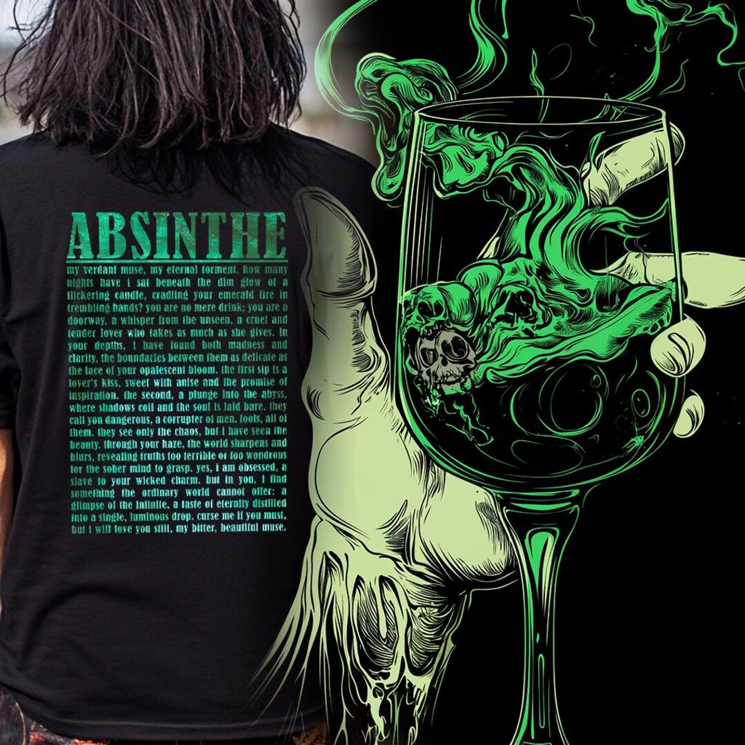 ABSINTHE Collection T-shirt Nr. 1 - Etsy