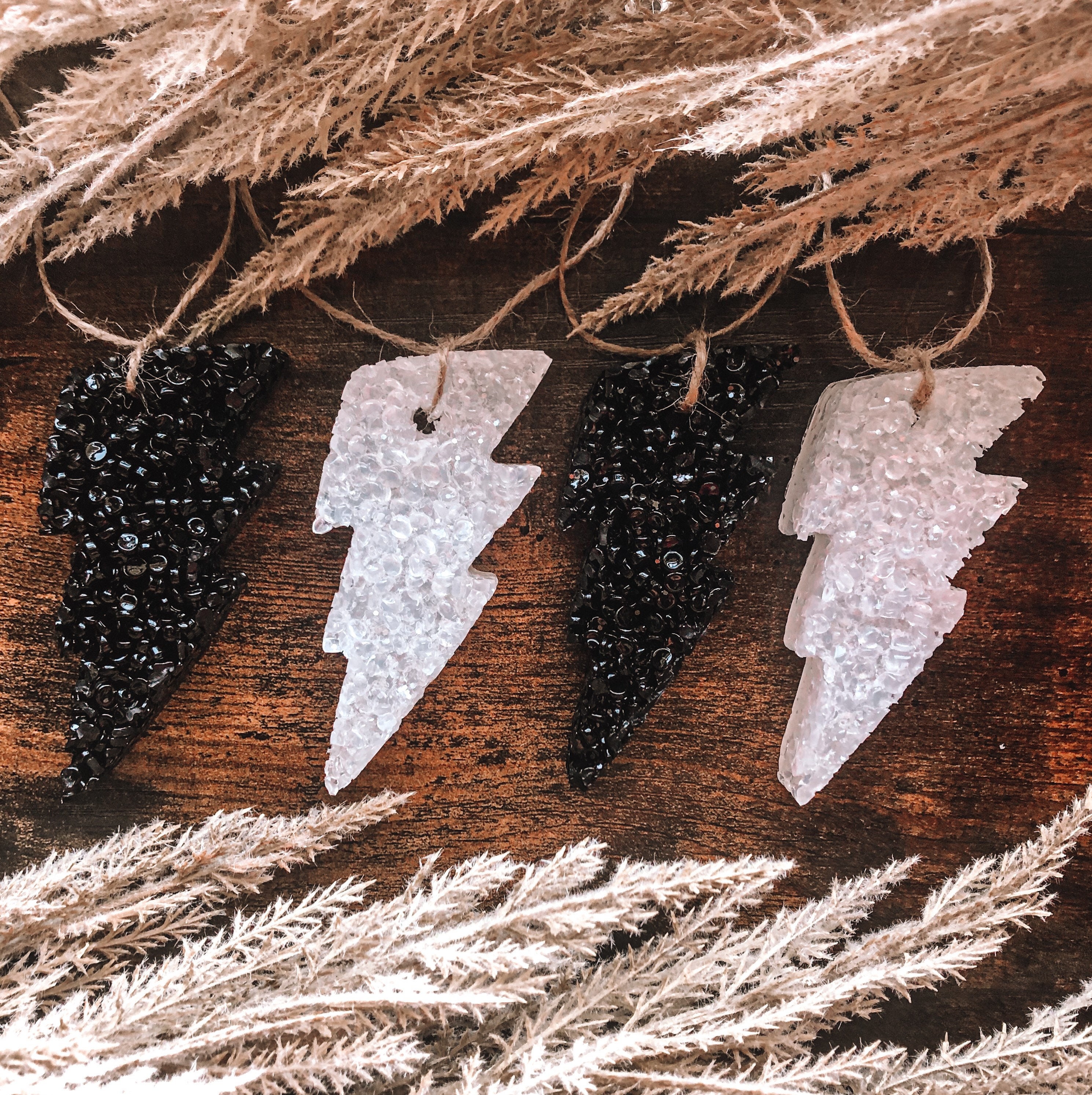 Glitter Thunder Bolt Car Scent | SUPER SCENTED | Custom Air Freshener…