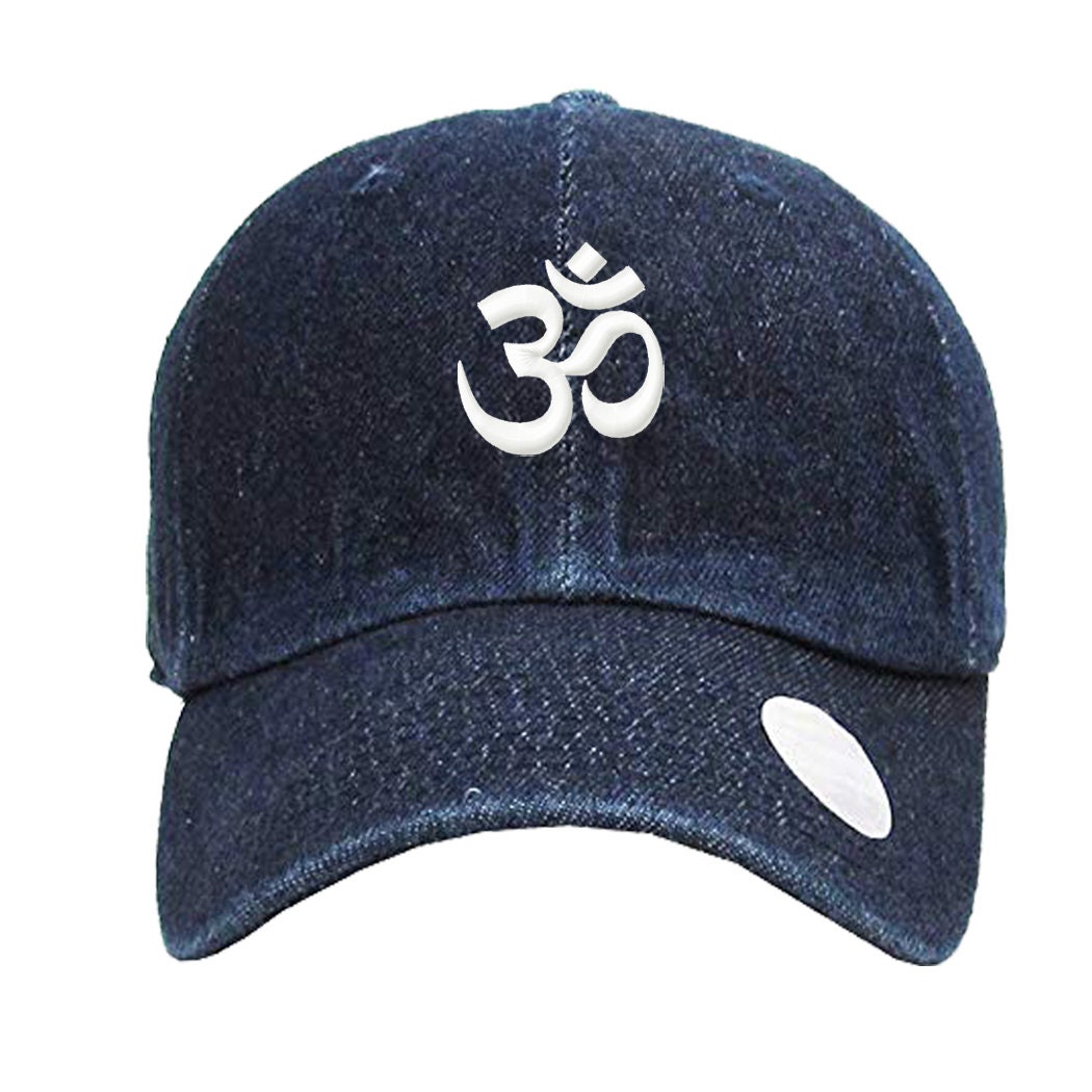 Aum Om Ohm Embroidered Baseball Cap – Adjustable Cotton Dad Hat For Men & Women - View #4