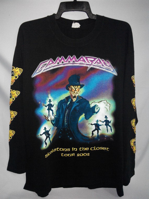 Gammaray Skelette In Der Schrank Tour 2002 Heavy Metal Power Etsy
