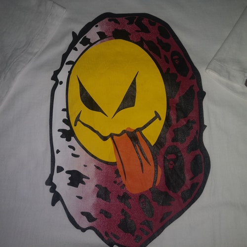 Vintage bathing shops ape streetwear tshirt