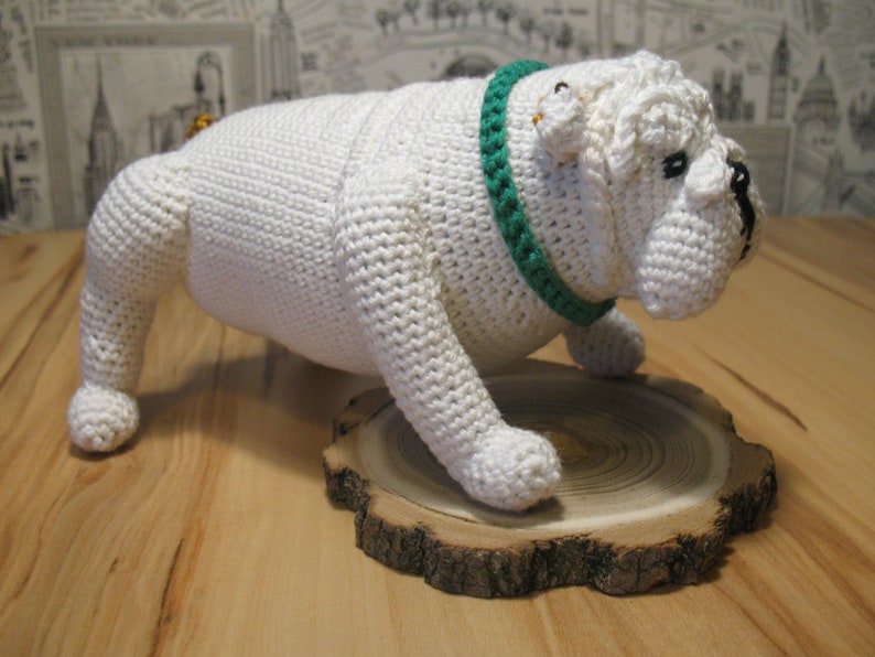 Crochet Bulldog Pattern PDF in English Amigurumi Bulldog Etsy