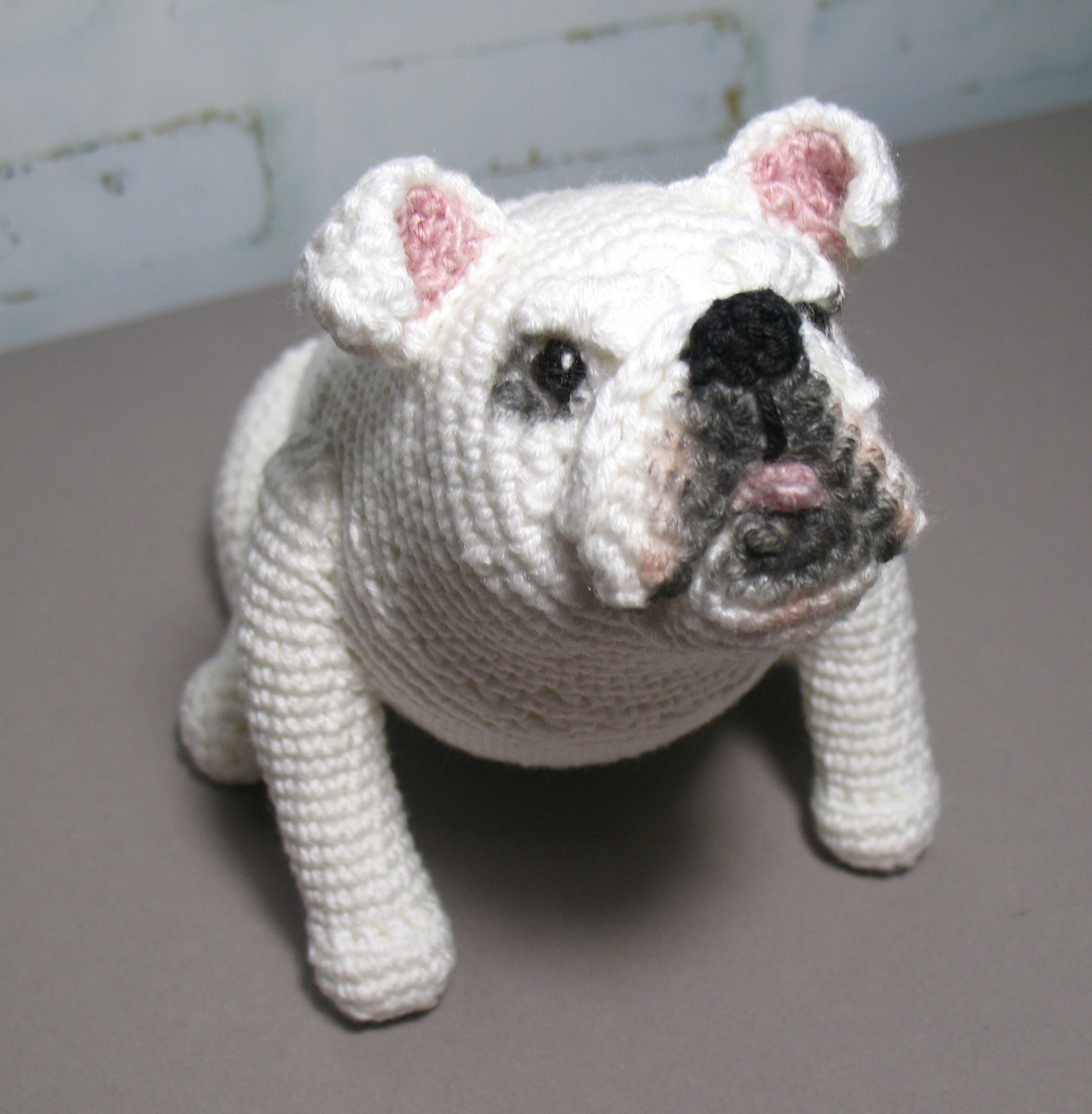 Crochet Bulldog Pattern PDF in English Amigurumi Bulldog Etsy
