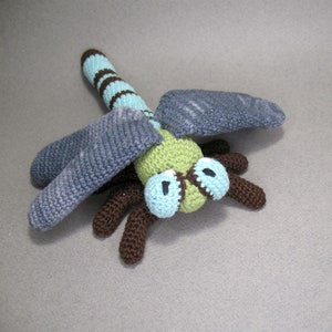 Dragonfly Crochet Pattern, PDF file in English language image 10