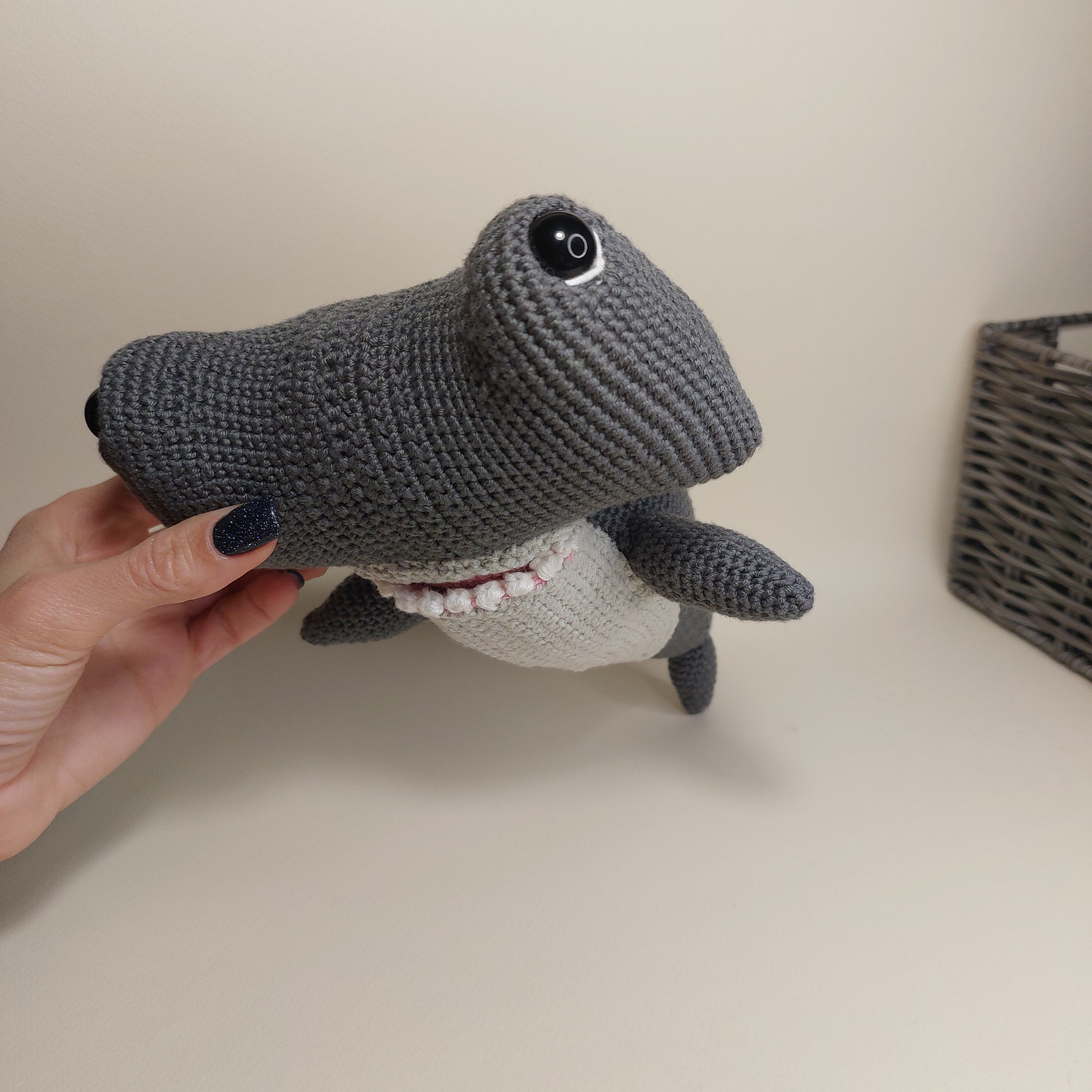 Hammerhead Shark Amigurumi Crochet Pattern PDF File in Etsy