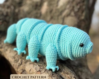 Tardigrade Crochet Pattern • Water Bear Amigurumi PDF