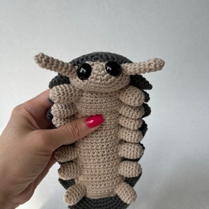 Roly Poly Pill Bug Crochet Pattern, PDF File in English Language image 10