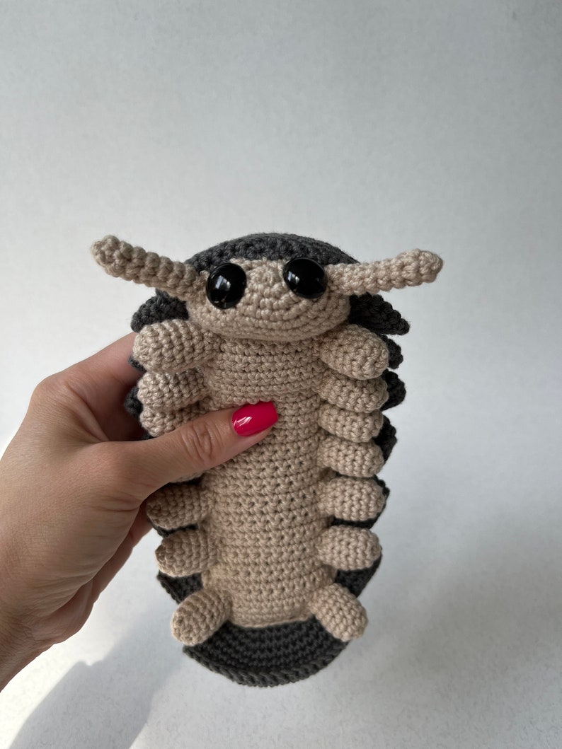 Roly Poly Pill Bug Crochet Pattern, PDF File in English Language image 10