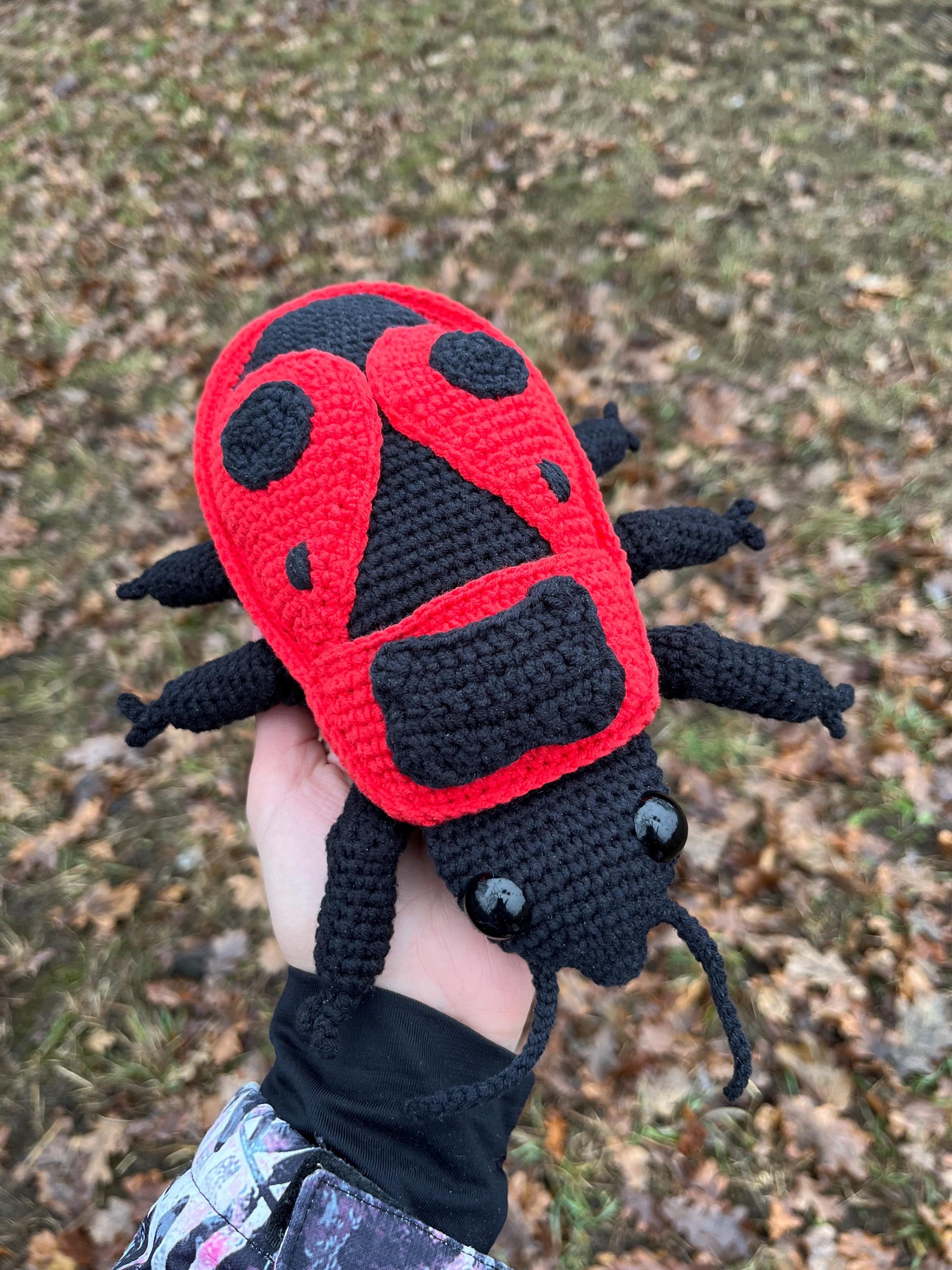 Red Firebug Crochet Pattern, Amigurumi True Bug Crochet Tutorial. PDF ...