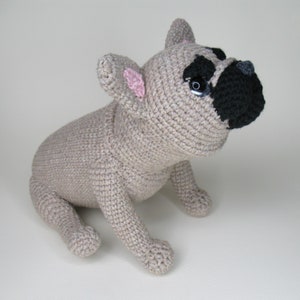 French Bulldog Crochet Pattern, PDF file in English Language image 9