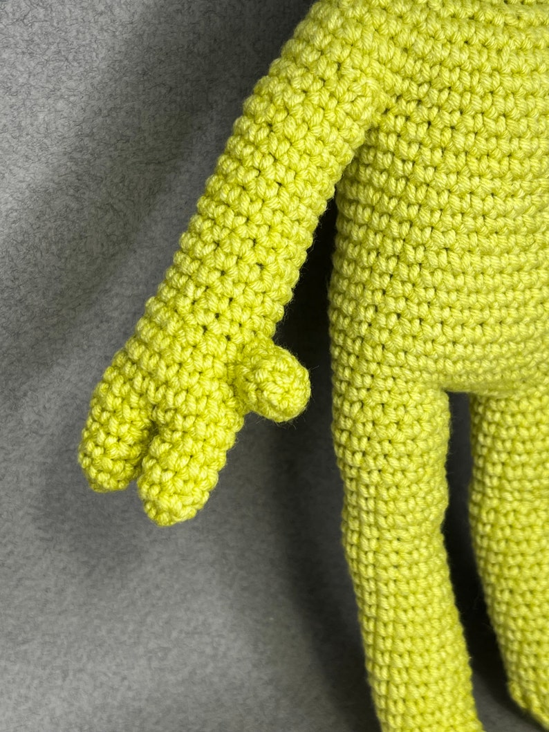 Alien Crocheted Toy image 3
