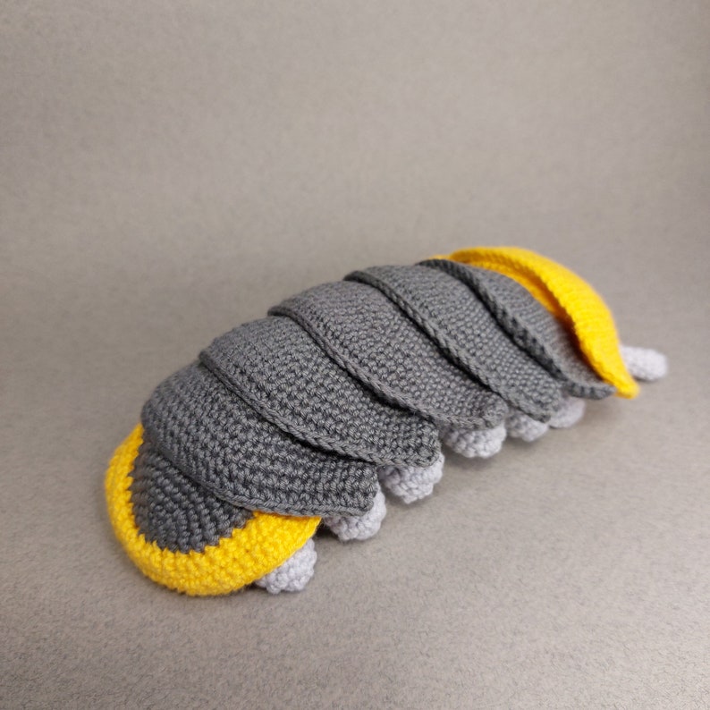 Rubber Ducky Isopod Crochet Pattern, PDF file in English Language image 4
