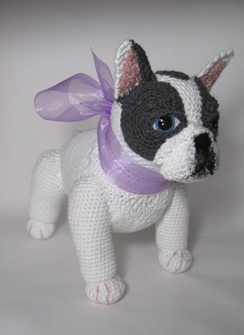 Crochet personnalisé Français Chiot Bulldog Frenchie Puppy Etsy