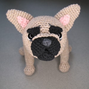 French Bulldog Crochet Pattern, PDF file in English Language image 7