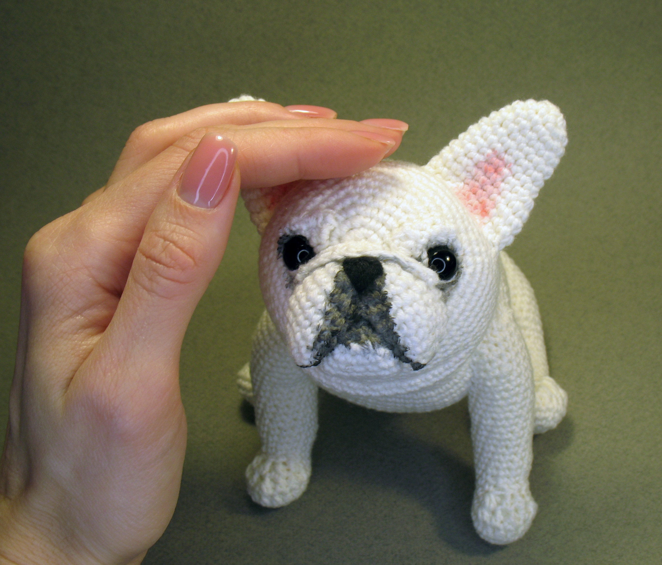 French Bulldog Crochet Pattern PDF File in English Language Etsy