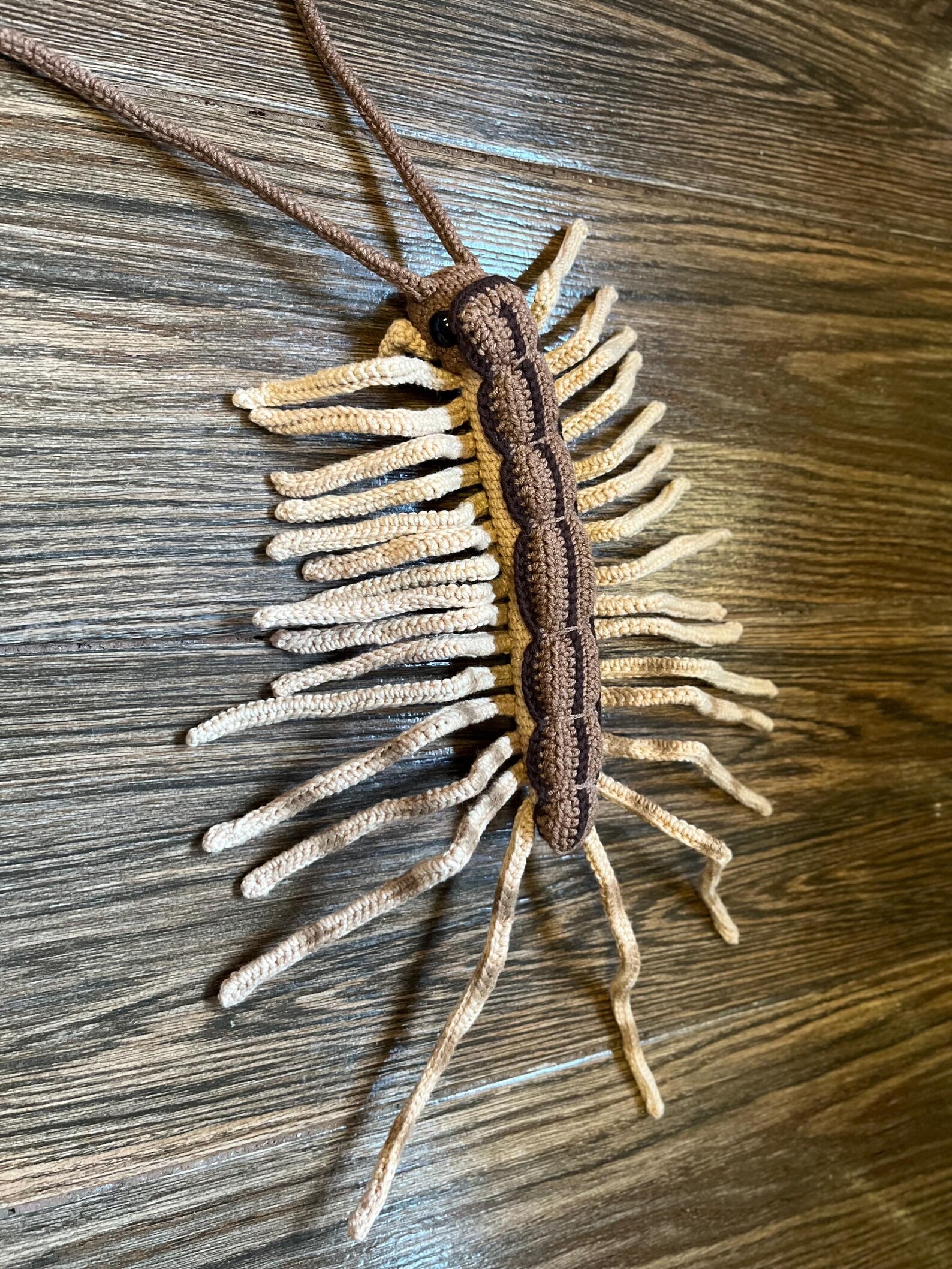 House Centipede Crochet Pattern: Amigurumi Arthropod Toy (PDF Pattern ...