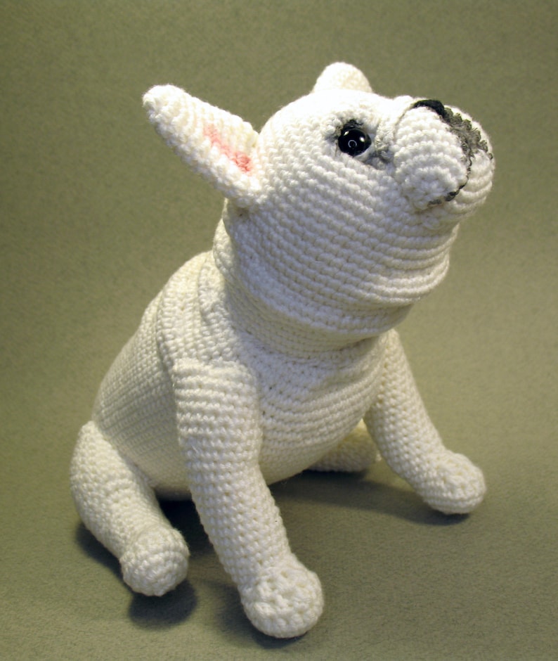 French Bulldog Crochet Pattern, PDF file in English Language image 10