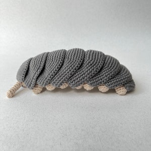 Roly Poly Pill Bug Crochet Pattern, PDF File in English Language image 3