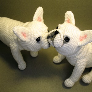 French Bulldog Crochet Pattern, PDF file in English Language image 6