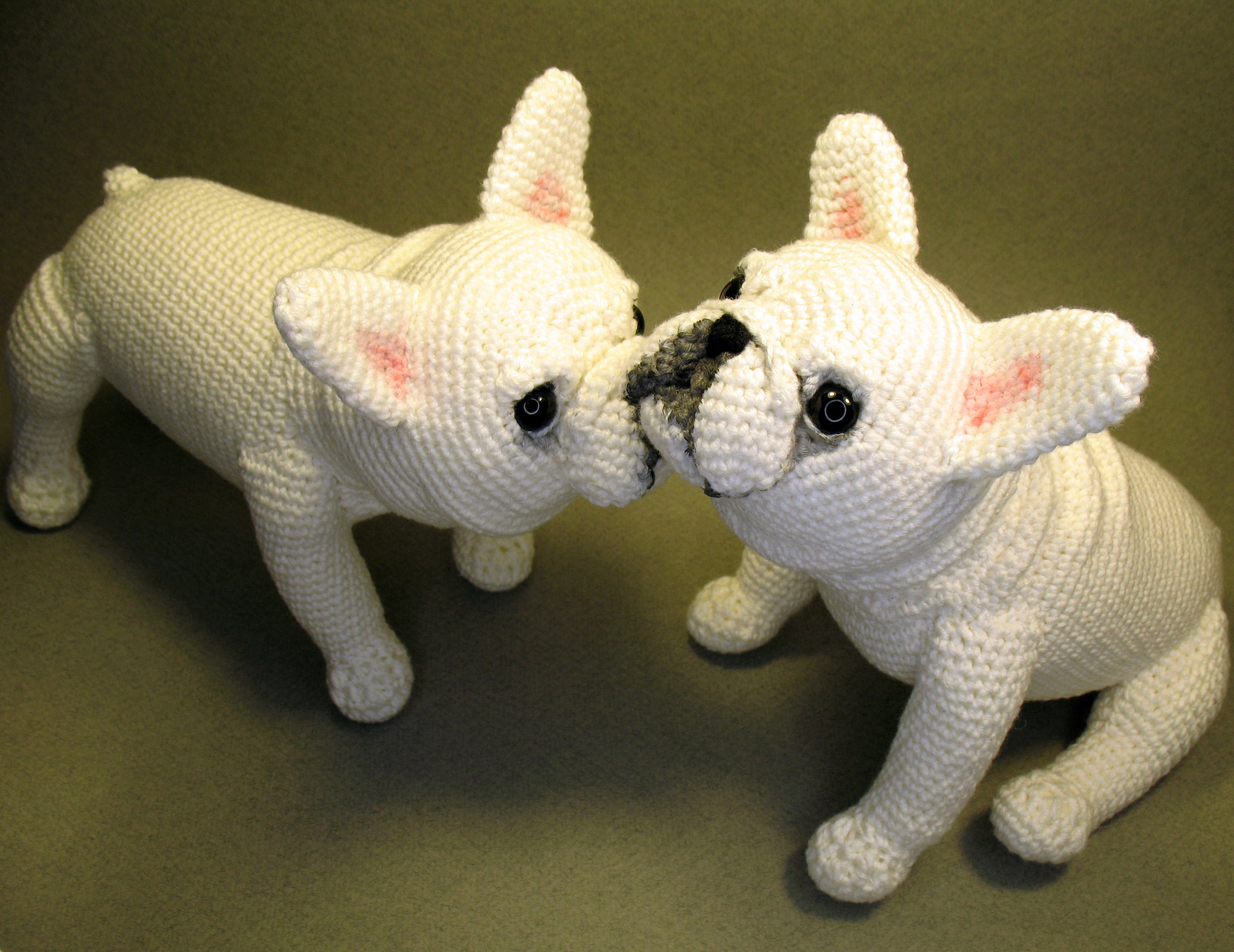 French Bulldog Crochet Pattern PDF File in English Language Etsy