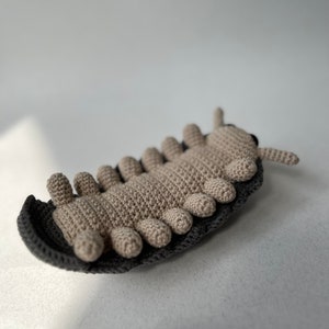 Roly Poly Pill Bug Crochet Pattern, PDF File in English Language image 5