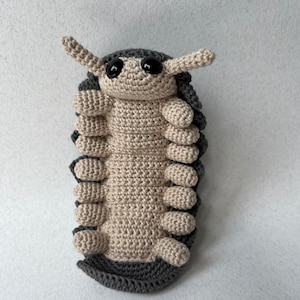 Roly Poly Pill Bug Crochet Pattern, PDF File in English Language image 2