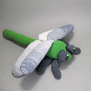 Dragonfly Crochet Pattern, PDF file in English language image 8