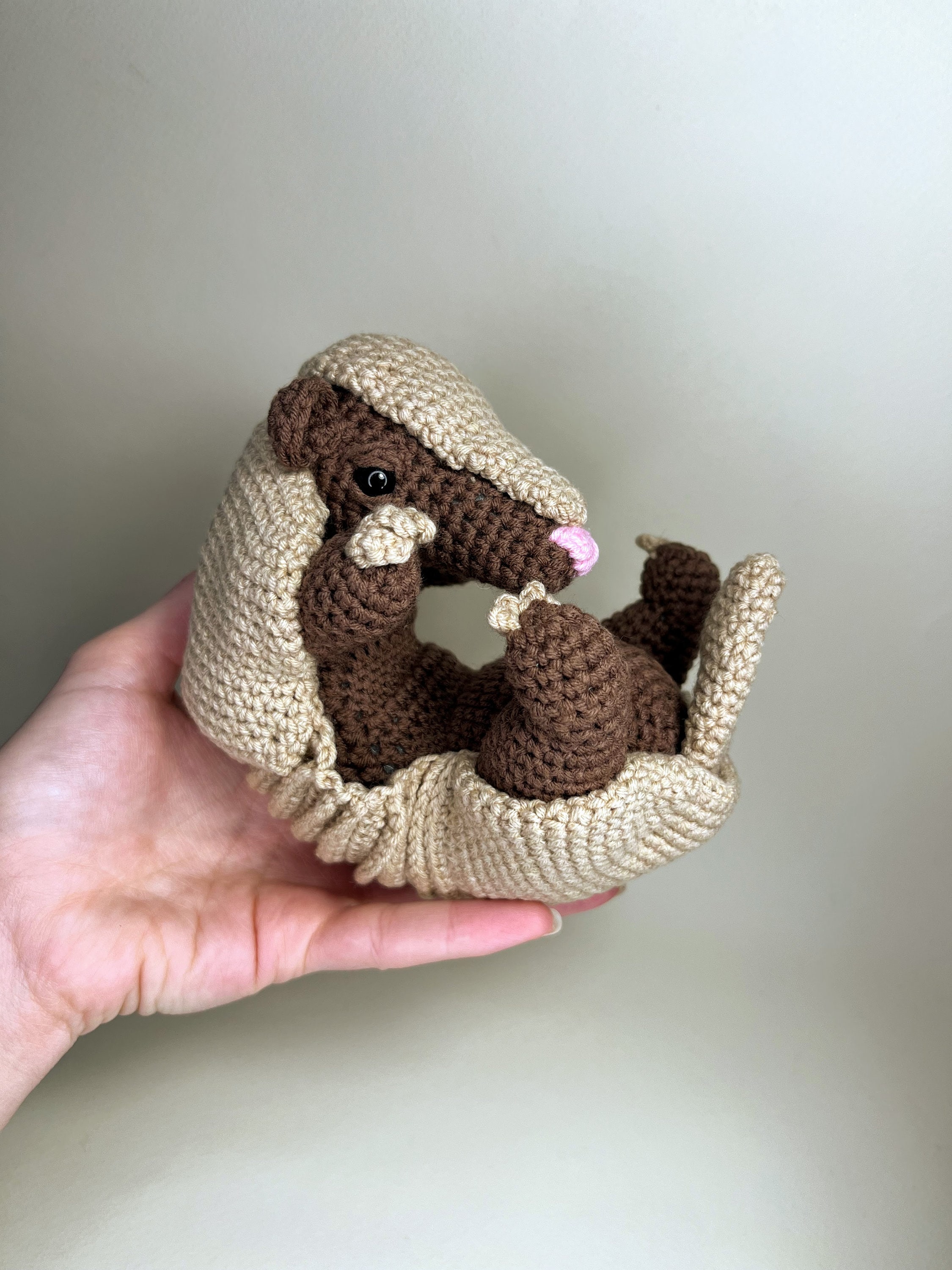 アルマジロの編み図 • あみぐるみ 森の動物 - Etsy 日本