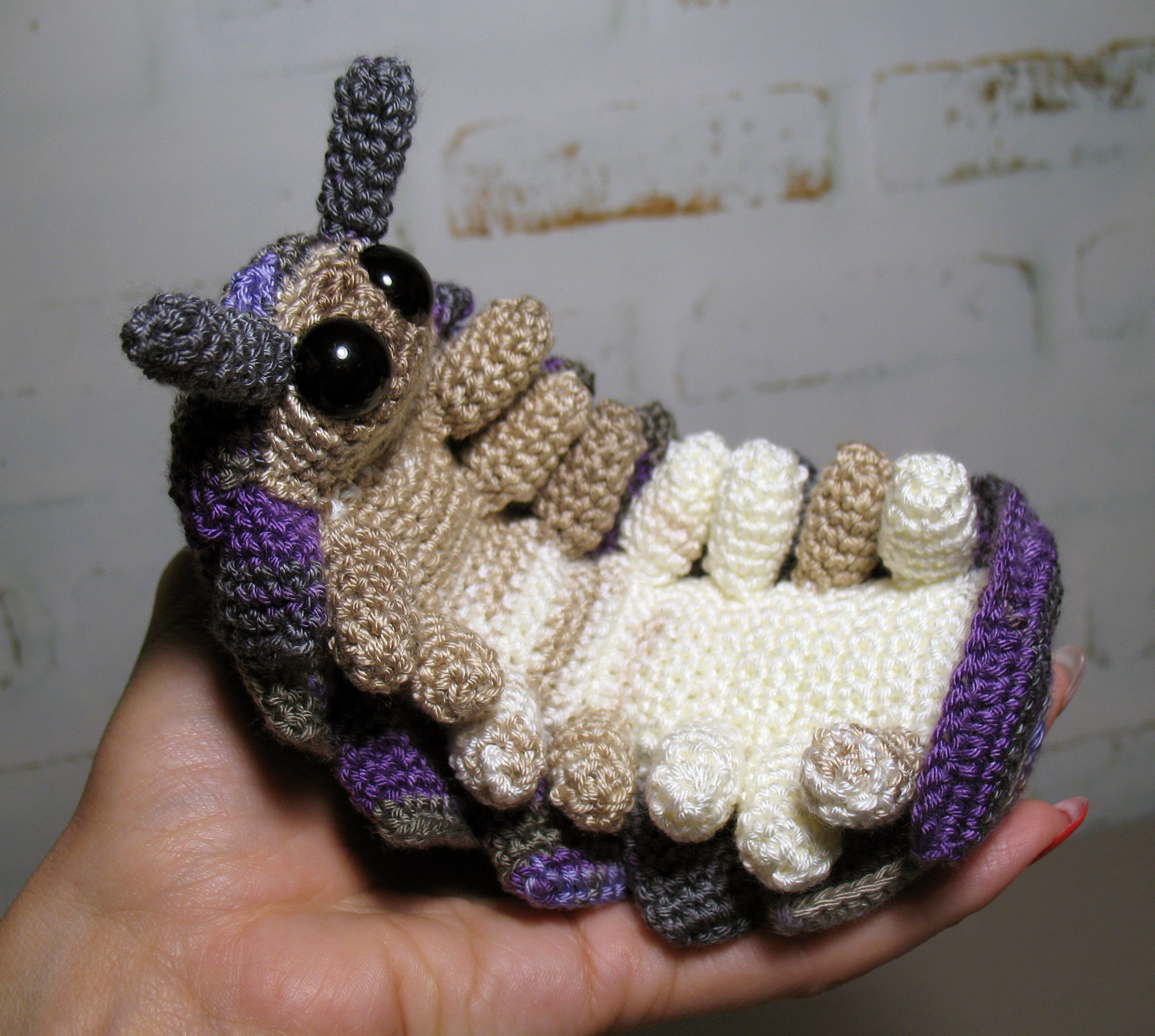 Roly Poly Pill Bug Crochet Pattern PDF File in English Etsy México
