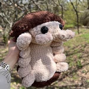 Plush Roly Poly Pill Bug Crochet Pattern: Amigurumi Isopod (PDF Pattern ...