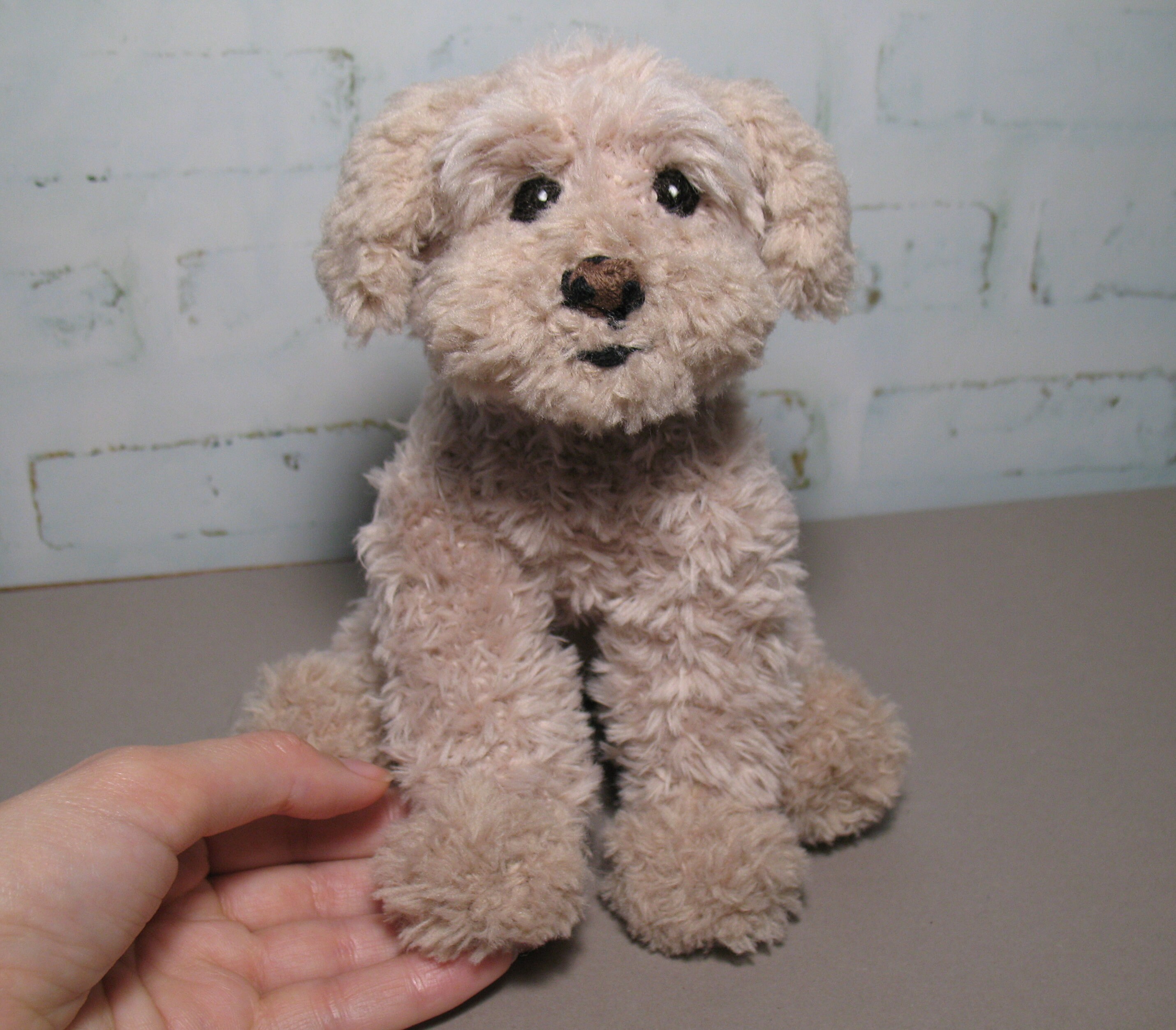 Morkie Crocheted Dog, Made to custom order