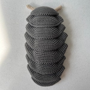 Roly Poly Pill Bug Crochet Pattern, PDF File in English Language image 9