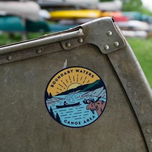 Boundary Waters Canoe Trip Sticker