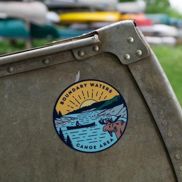 Boundary Waters Canoe Trip Sticker