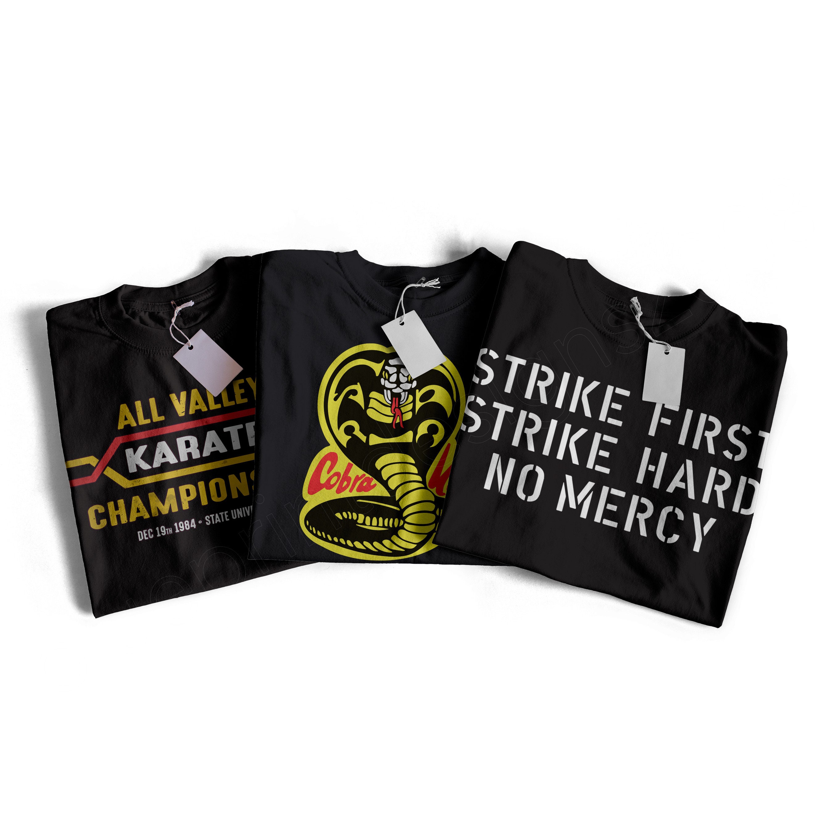 Cobra Kai Karate Kid Championship 80's vintage printed t-shirt 9006 Cobra Kai Karate Kid Championship 80's vintage printed t-shirt 9006