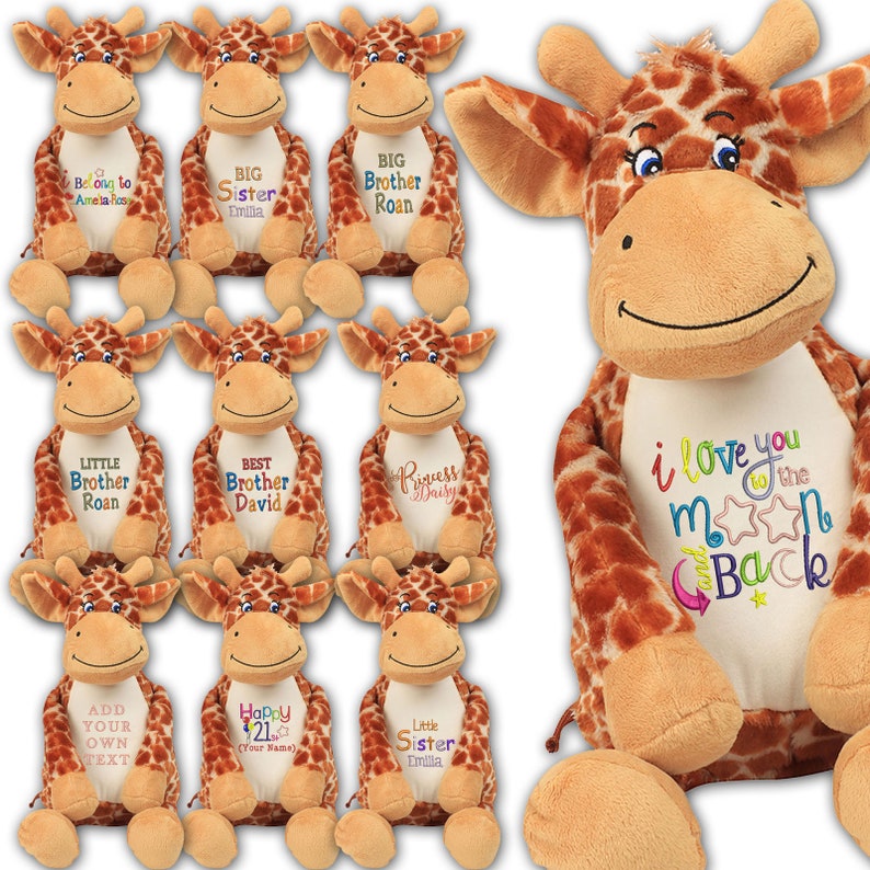 cuddly giraffe