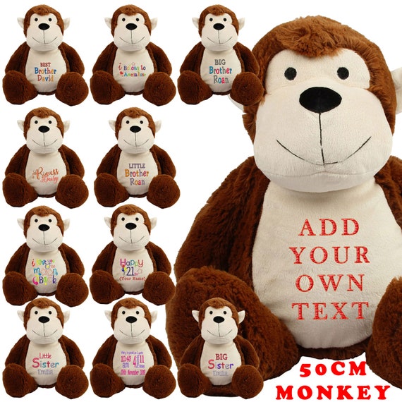 large cuddly monkey