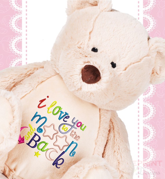 personalised embroidered teddy bears