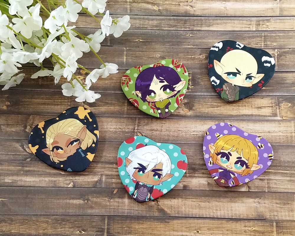 DA Elves Buttons
