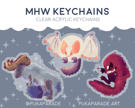 Mhw Keychains Etsy