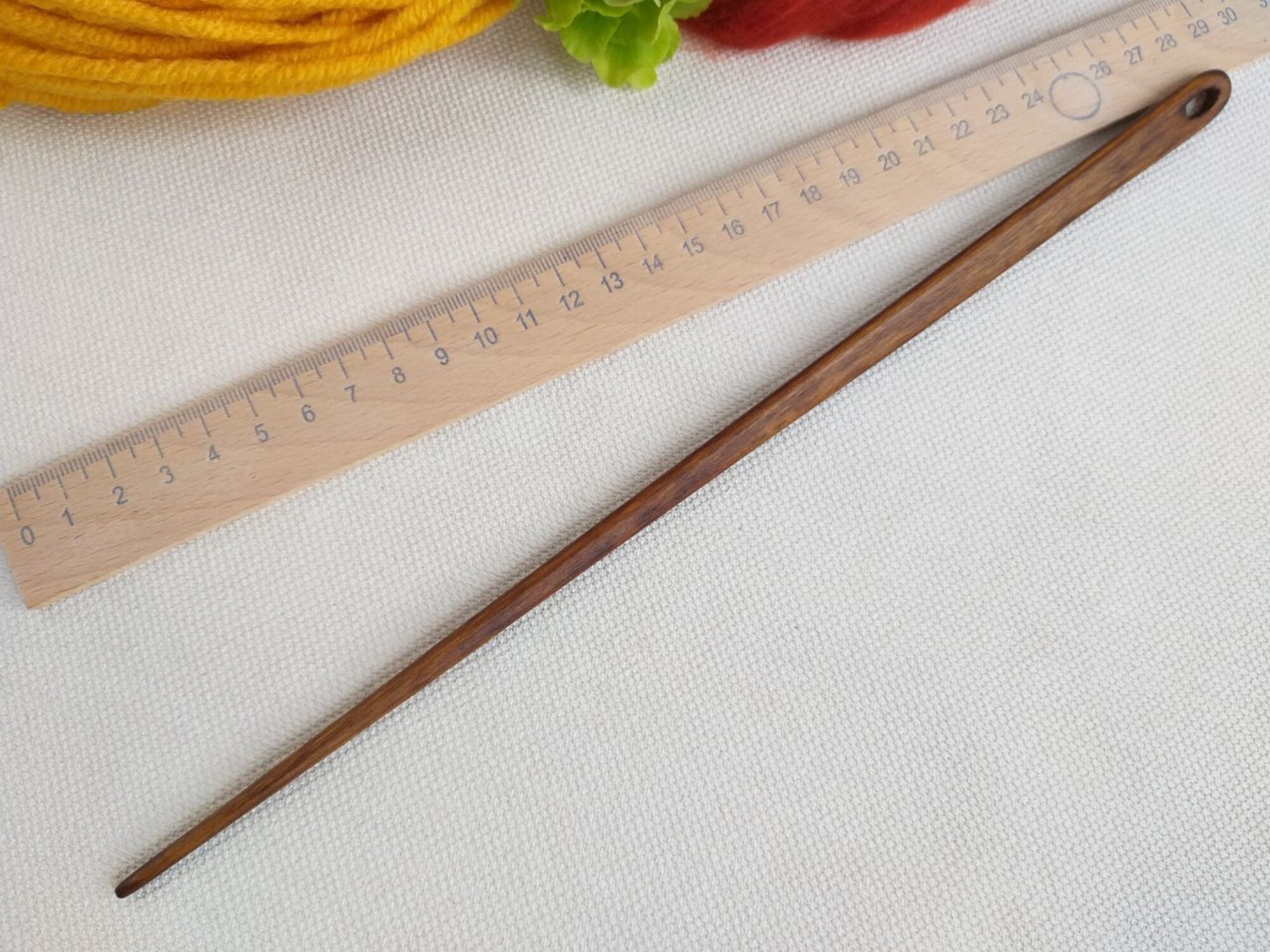 Large Weaving Needle Wooden Tapestry Needle Weavers Tools Etsy