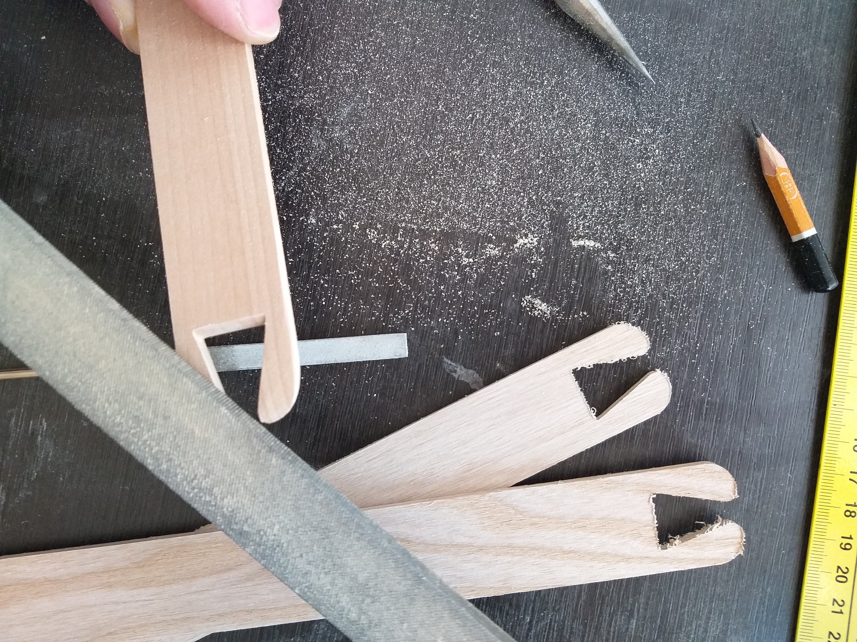 Weaving Shuttle Stick Set of 3 Wooden Weaving Tools Band Etsy